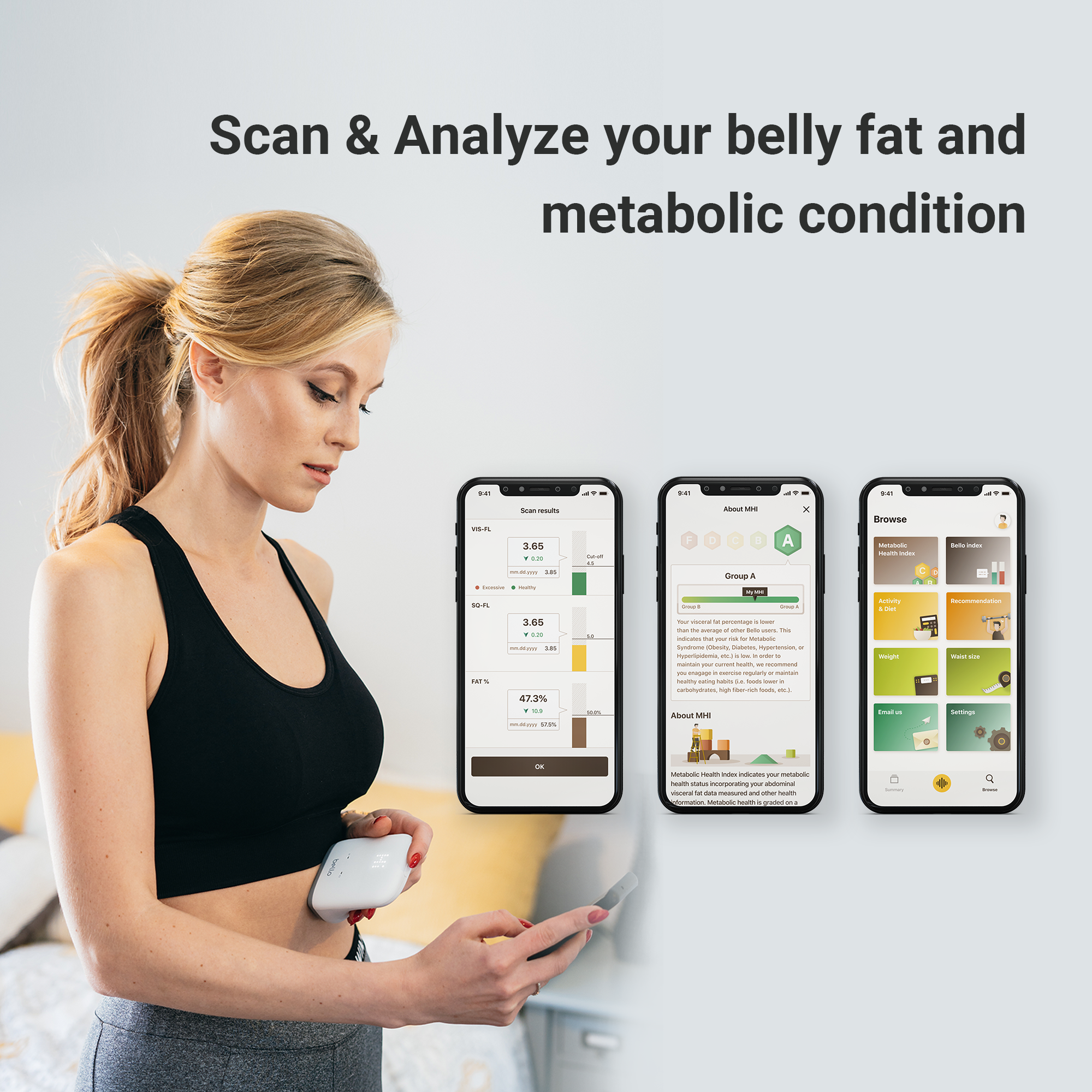 Open image in slideshow, Bello - Personal Belly Fat Management