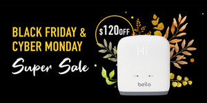 Black Friday and Cyber Monday Supersale (11/26~11/29)