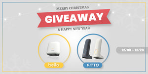 Holiday Giveaway! Enter to Win a Free Bello 2 or FITTO!